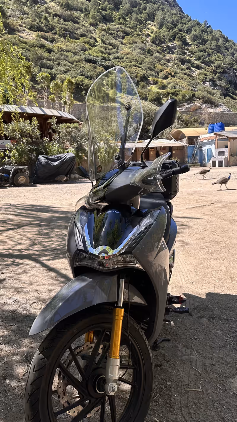 Moto BeCame avec Xenoride à Tanger