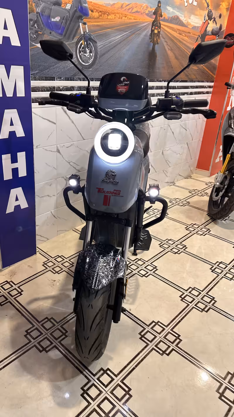 Moto Cooper avec Xenoride à Tanger