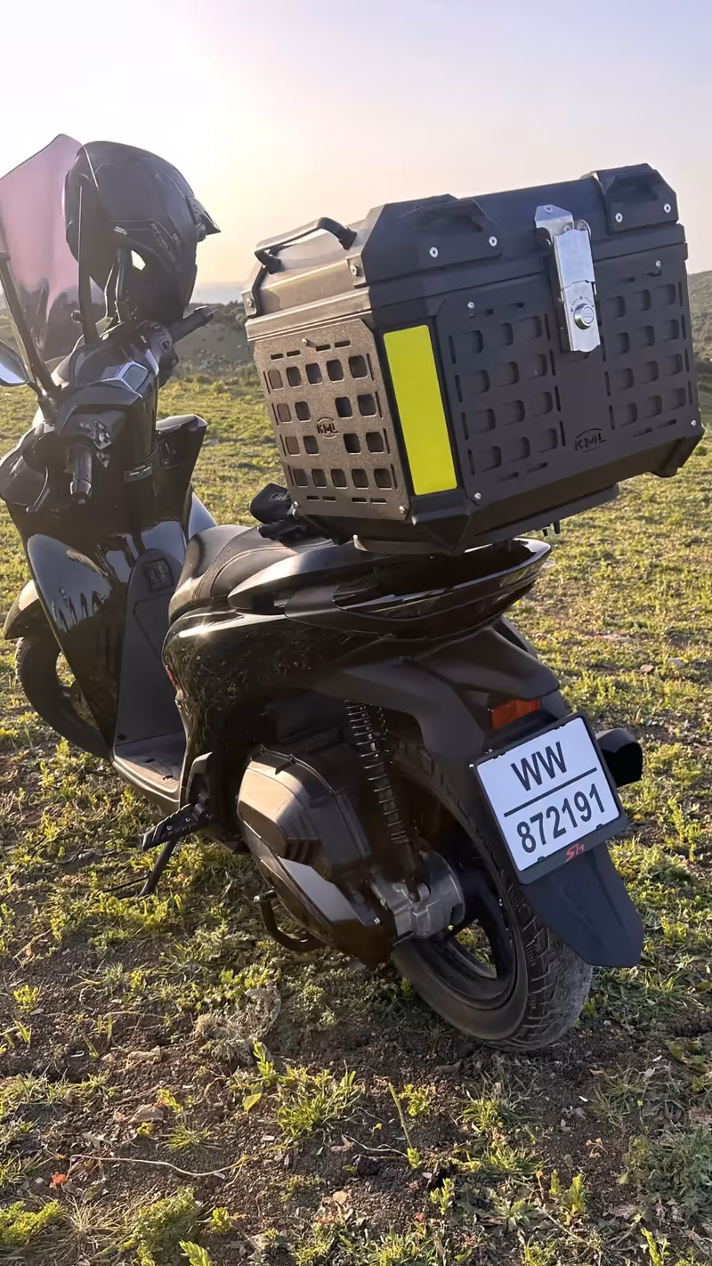 Honda SH avec Xenoride à Tanger